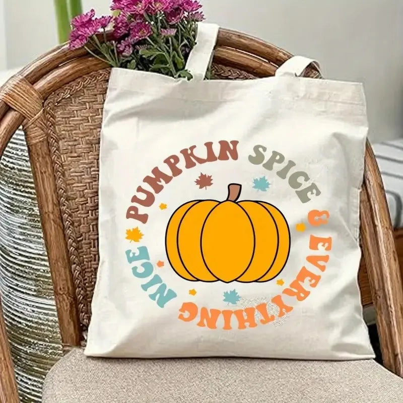 Thanksgiving Canvas Tote Bag