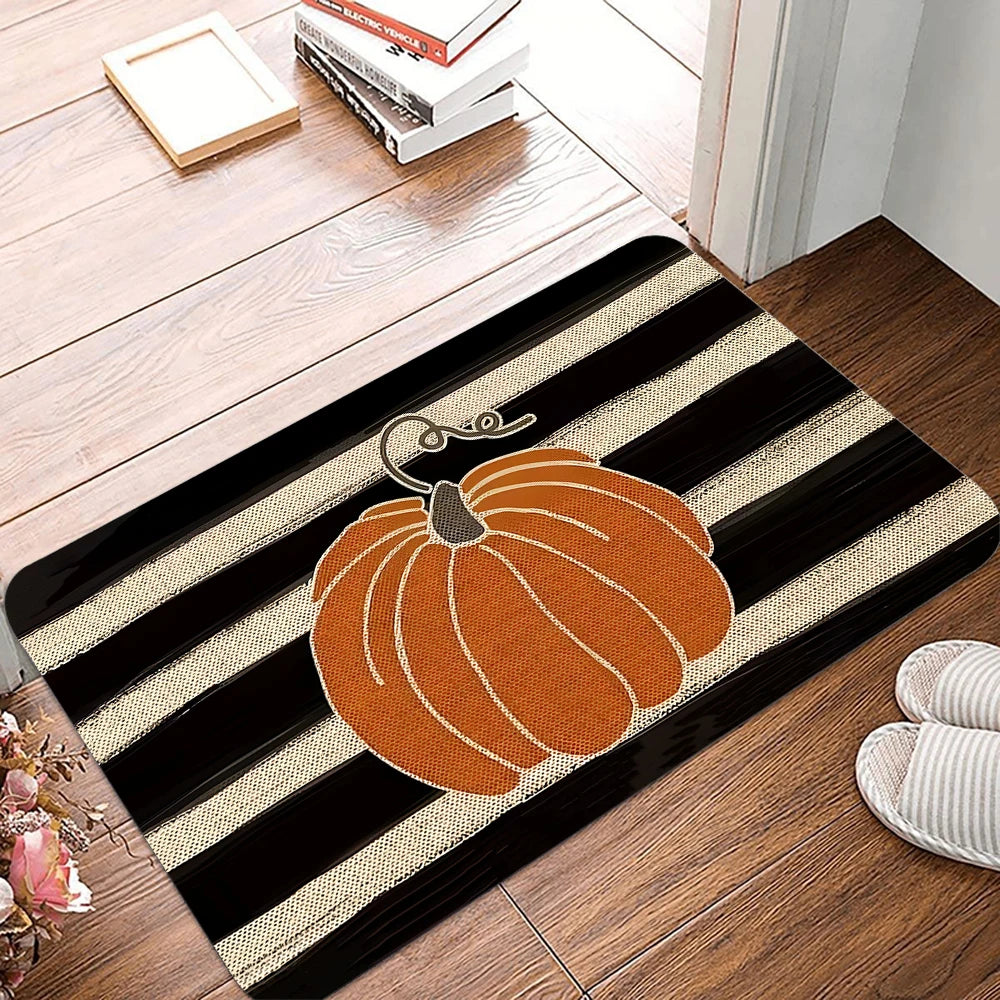 Happy Fall Yall Pumpkin Door Mat