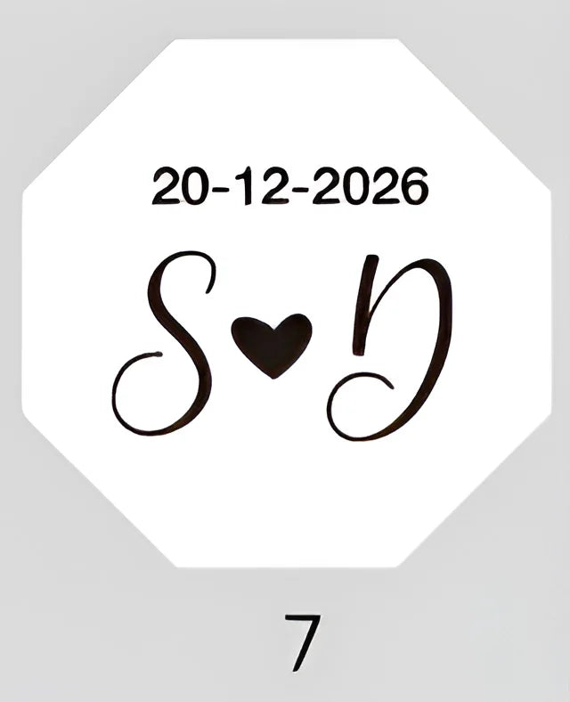 Custom Octagon Ring Box