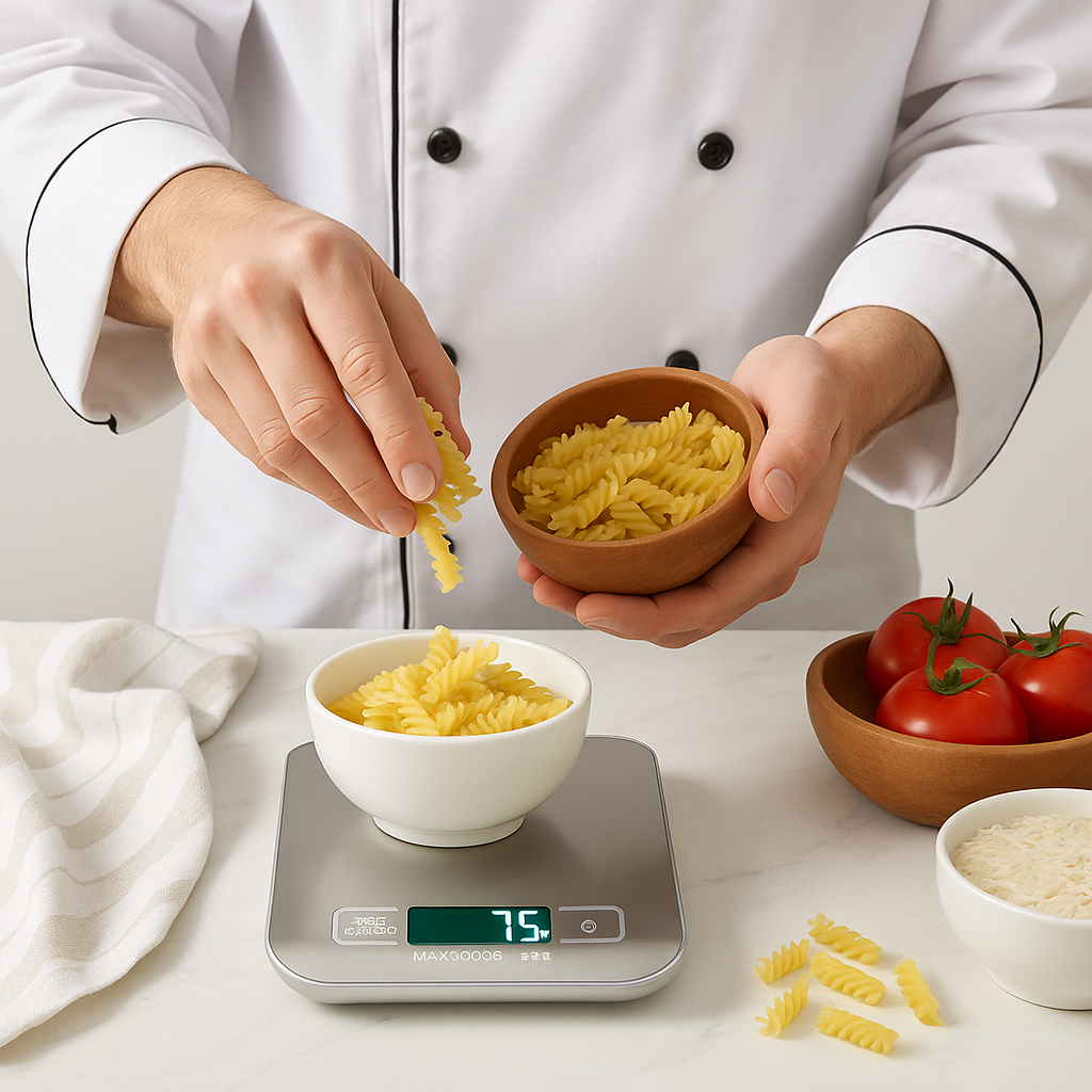 LuxeSteel™ Precision Kitchen Scale